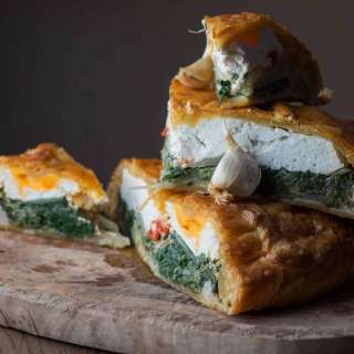 Torta Pasqualina with Chards and Ricotta