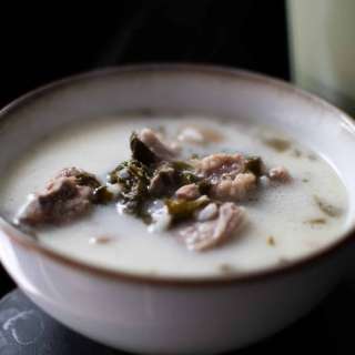 Romanian Lamb Soup with Sorrel