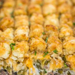 Cheesy Tater Tot Casserole