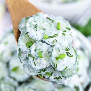 Creamy Cucumber Salad