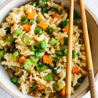 Cauliflower Fried Rice - Easy & Healthy!