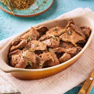 Riganato - Greek Sautéed Beef Liver