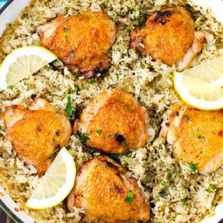 One Pan Italian Chicken and Rice