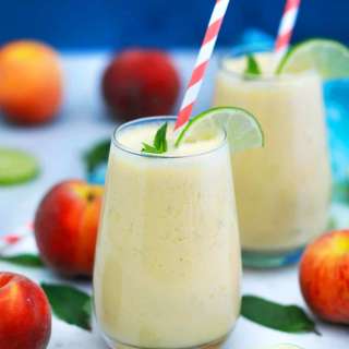 Creamy Peach Smoothie