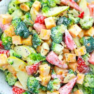 Strawberry Broccoli Salad