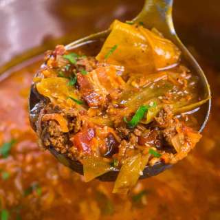 Easy Instant Pot Cabbage Roll Soup