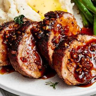 Honey Garlic Pork Tenderloin