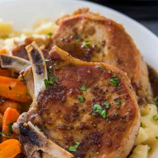Instant Pot Apple Cider Pork Chops