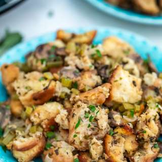 Easy Crockpot Stuffing