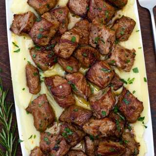 Garlic Butter Steak Bites