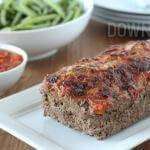 Italian Meatloaf with Marinara Parmesan Crust
