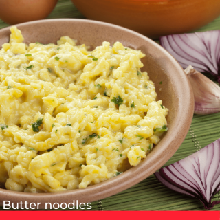 Butter Noodles/Butterspätzle