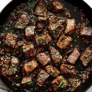 Garlic Butter Steak Bites