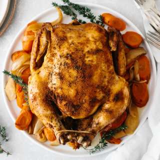 Slow Cooker Whole Chicken - Rotisserie Style