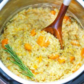 Instant Pot Pumpkin Risotto