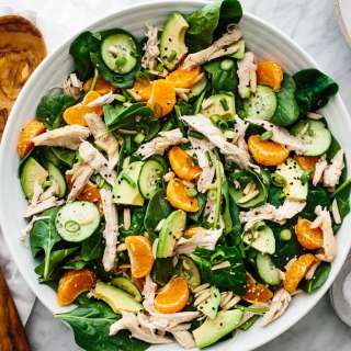 Mandarin Chicken Salad with Lemon Vinaigrette