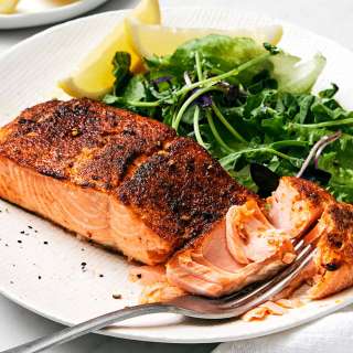 Air Fryer Salmon (in 15-Minutes!)