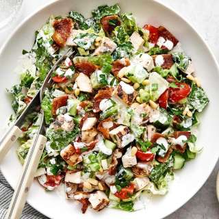 Chicken Bacon Ranch Chopped Salad