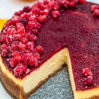 Cranberry Cheesecake