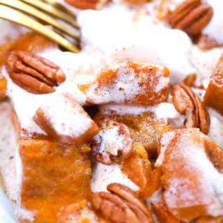 Crockpot Sweet Potato Casserole