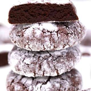 Chocolate Crinkle Cookies