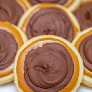Easy Twix Cookies