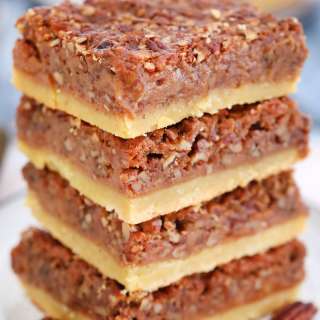 Buttery Pecan Pie Bars