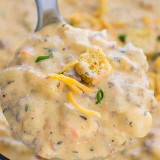 Best Cheeseburger Soup