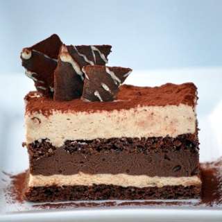 Chocolate Cake With Coffee Mousse