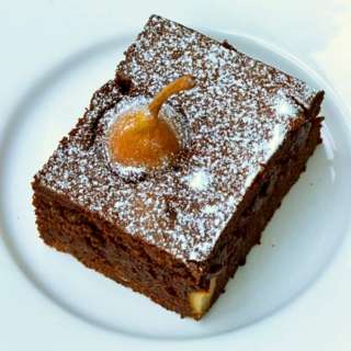 Pear Brownies