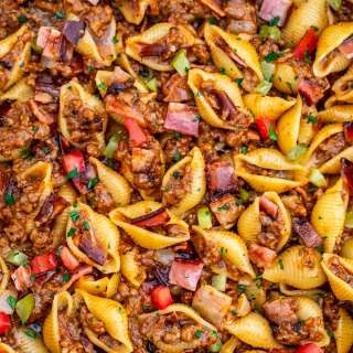 Best Cheeseburger Pasta