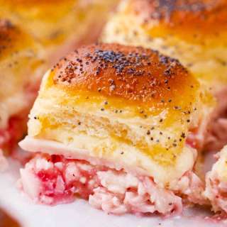 Cheesy Turkey Sliders
