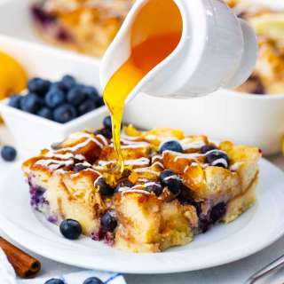Blueberry French Toast Casserole