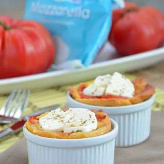 Mini Tomato and Mozzarella Tarts