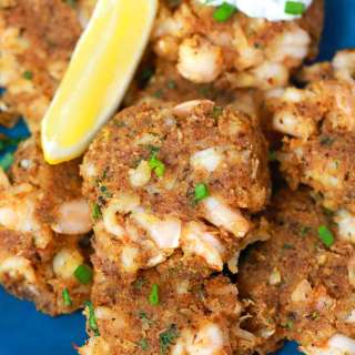 Air Fryer Shrimp Cakes