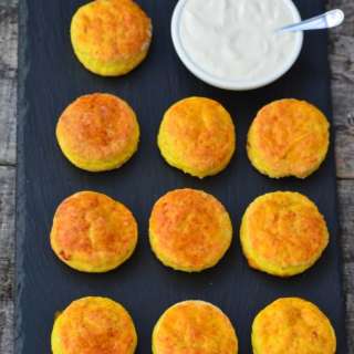 Cheese & Turmeric Scones