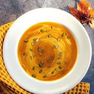 Butternut Squash Soup with Star Anise