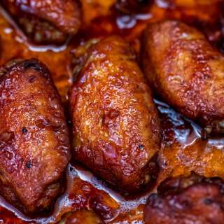 Honey Garlic Chicken Wings