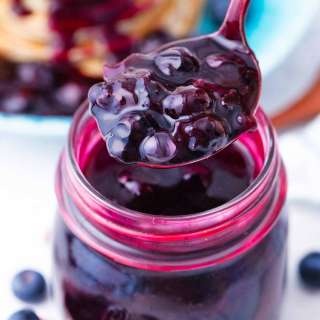 Homemade Blueberry Sauce