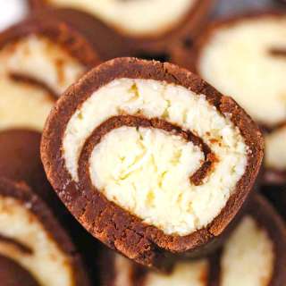No Bake Mounds Roll or Almond Joy Roll