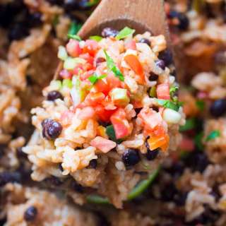 Slow Cooker Rice and Beans