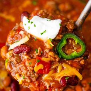 Slow Cooker Wendy's Chili Copycat