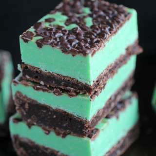 Mint Chocolate Chip Fudge