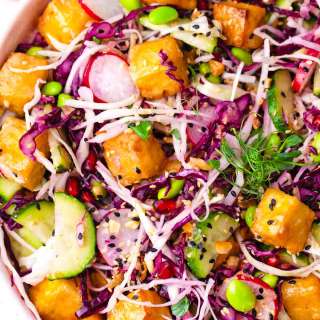 Crispy Tofu Salad