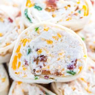Bacon Cheddar Ranch Pinwheels