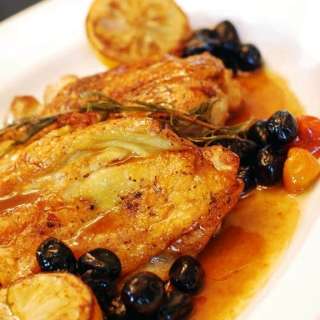 Pan-Roasted Mediterranean Chicken
