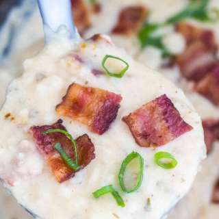 Slow Cooker Baked Potato Soup