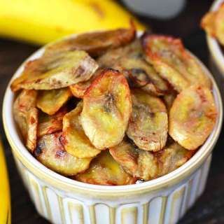 Air Fryer Banana Chips