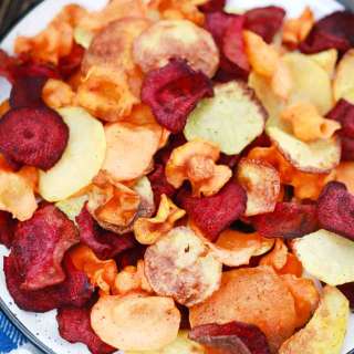 Air Fryer Veggie Chips