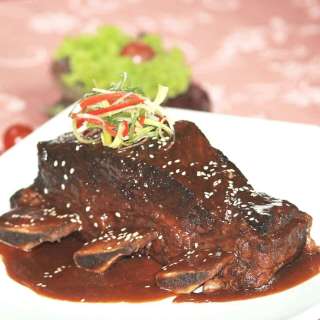 Braised Beef Short Ribs in Spiced Orange Tamarind Sauce